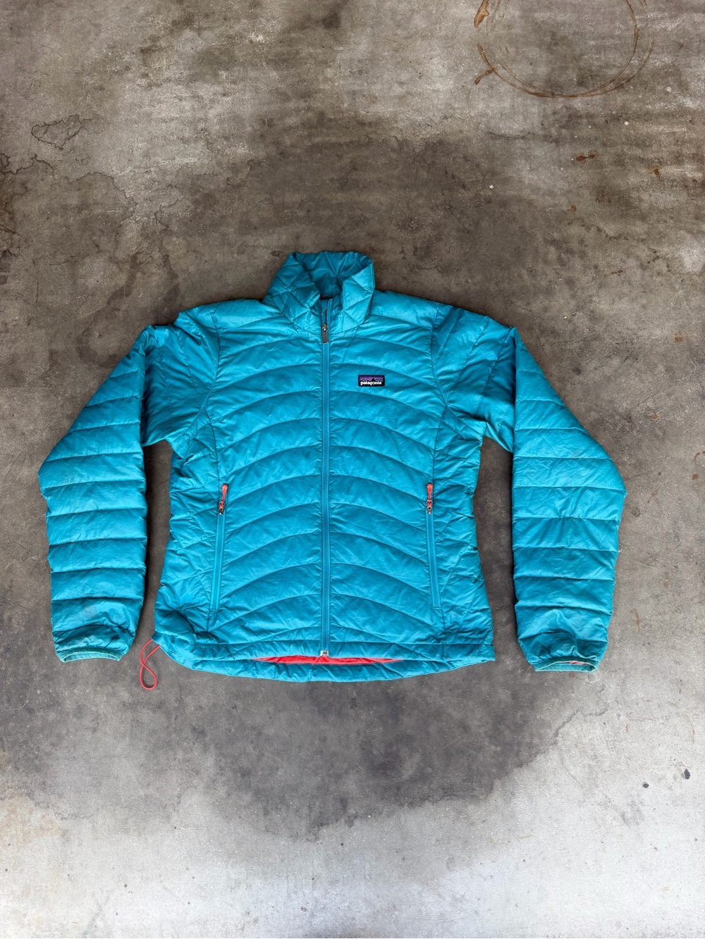 PATAGONIA NANO PUFF WOMENS PUFFER JACKET FULL ZIP LIGHTWEIGHT COAT SIZE S
